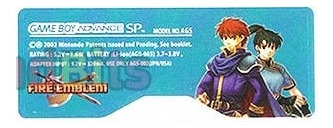 Sticker Para Game Boy Advance (gba) Sp Diseño Fire Emblem