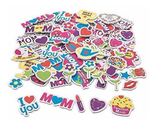 Juego De Manualidades - Mother's Day Foam Shapes (300pc) - C