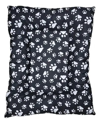Colchonete Para Cachorro Gato Kpomoveis Caminha Pet 90x63 Cm  Tam Gg Cor Preto