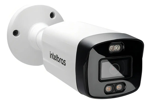 Câmera Intelbras Bullet Vhd 5240 Visão Noturna Inteligente Dual Color Branco