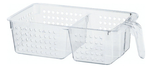 Organizador Multiuso Acrílico Divisiones  Sanremo Or48102n Color Transparente