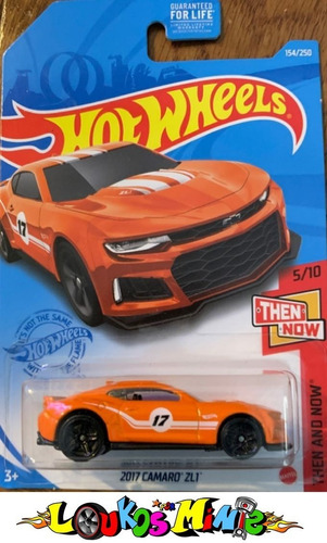 Hot Wheels 2017 Camaro Zl1 Then And Now 154/250