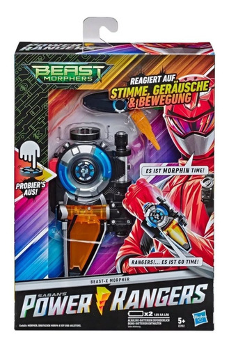 Power Rangers Beast-x Morpher Sonidos Electronico  Reloj