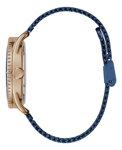 Reloj Guess Hombre Caballero Analógico Casual 2 Color de la correa Azul Color del bisel Azul Color del fondo Azul