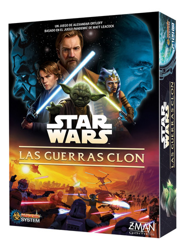 Star Wars  Las Guerras Clon Juego De Tablero Español