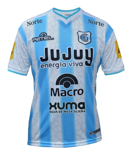 Camiseta Gimnasia De Jujuy Titular Retiel 2021 Original