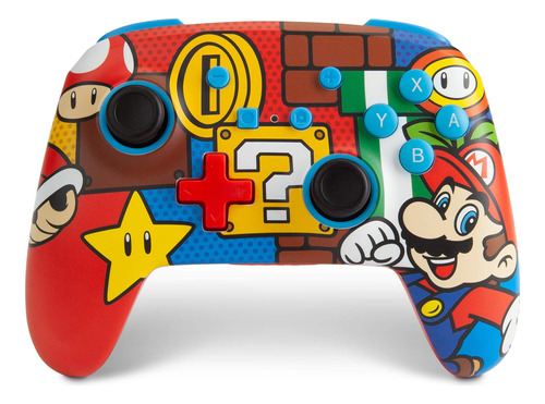Joystick Powera Pro Para Nintendo Switch Inalambrico Mario