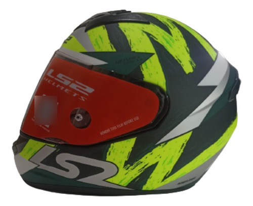 Cascos De Motos Ls2 Wolves Integral Amarillo Mt/hro/hjc/ich