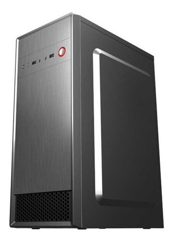 Imagen 7 de 10 de Gabinete De Pc Escritorio Aluna Con Fuente 500w Midtower