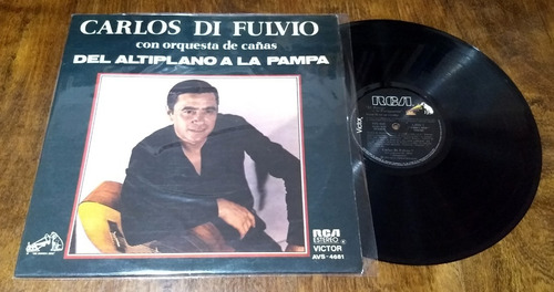 Carlos Di Fulvio Del Altiplano A La Pampa Disco Lp Vinilo