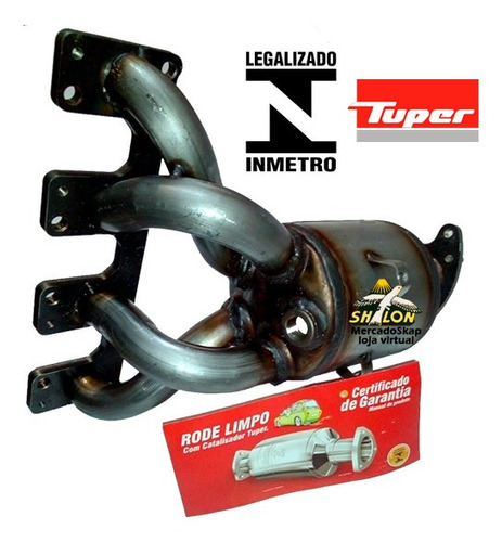 Imagem 3 de 6 de Catalisador Stilo 1.8 8v 16v 2006 A 2009 Mod Original