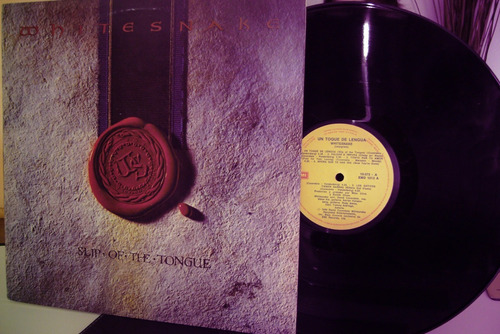 Vinilo Lp Whitesnake - Un Toque De Lengua - Exc - Edfargz