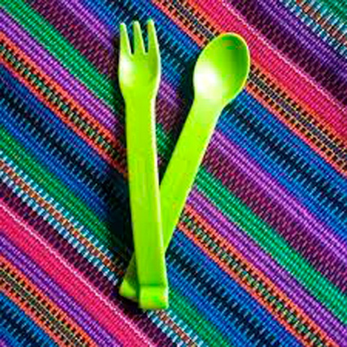 Imagen 2 de 4 de Cuchara Y Tenedor - Tupperkids