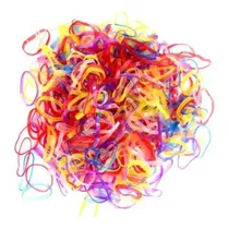 Comprar Ligas Cauchos Bandas Elásticas Peinados Cabello X 600 Ligas