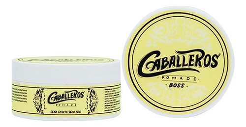 Cera De Cabelos Efeito Seco Caballeros Boss Para Viagem 50g