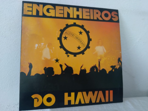 Lp Engenheiros Do Hawaii - Alívio Imediato - Com Encarte