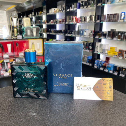 Imagen 2 de 4 de Eros De Versace 100ml Edt Para Caballero