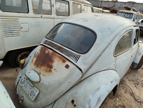 Fusca 1965 Documentação Em Dia Para Restauro Pé De Boi Split