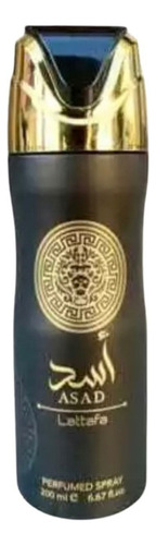 Desodorante Perfume Masculino Assad Preto Árabe 200ml Lattafa