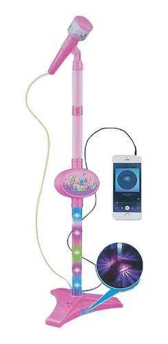 Microfono Karaoke Infantil Luz Singer Star Pce 6421 Bigshop