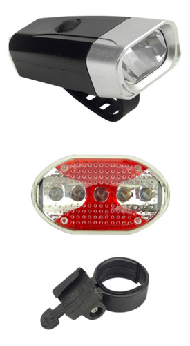 Kit Luces Led Delantera Y Trasera Para Bicicleta/ 7 Efectos