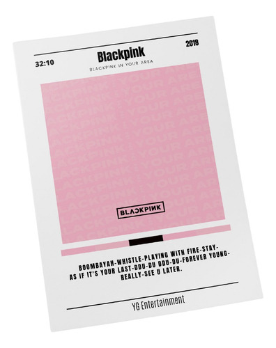 Posters Blackpink X3- 48x33 Cms