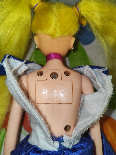 Muñeca Sailor Moon Parlante 1995 Bandai Con Detalles (Usado)