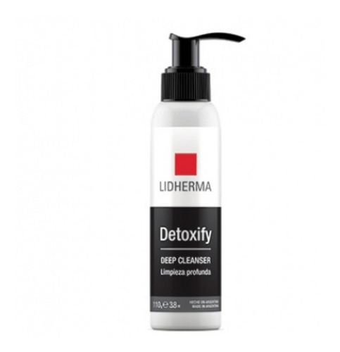 Detoxify Deep Cleanser Gel Limpieza Profunda 110g Lidherma 