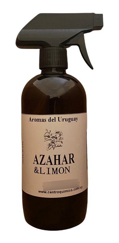 Perfume Aromatizador 1 Litro - Azahar Y Limon -telas, Autos