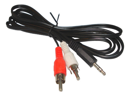 Cable De Audio 2 A 1 ( 2 Rca...a 1 Auxiliar 3.5mm)