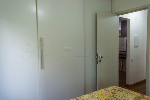 Imagem 12 de 15 de Flat Estilo Residencie Nos Jardins, Prox A Av 9 De Julho, Shopping Pamplona, Fácil Acesso A Paulista - Sf29479