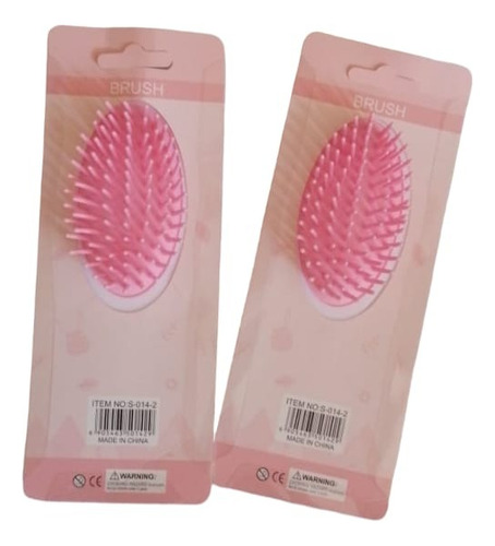 Cepillo Para Cabello Damas Niñas Kitty 12 Pzs
