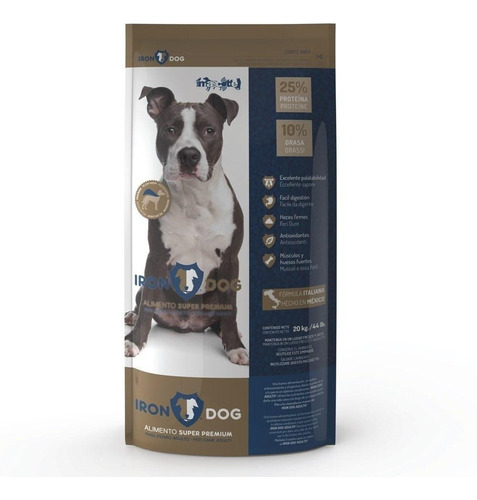 Imagen 1 de 4 de Iron Dog Premium Adulto 20kg Caducidad Amplia