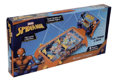 Spiderman Super Flipper Electronico Ploppy 692408