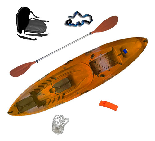 Kayak Para 1 Persona Samoa Dragger Combo 1 Rio Laguna Ei°