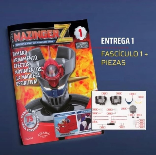 Construye Tu Mazinger Z. # 1 Revista Nueva Sin Abrir.