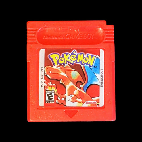 Pokémon Red Gameboy  (etiqueta Custom) 