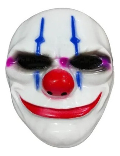 Mascara Halloween Payaso Calavera