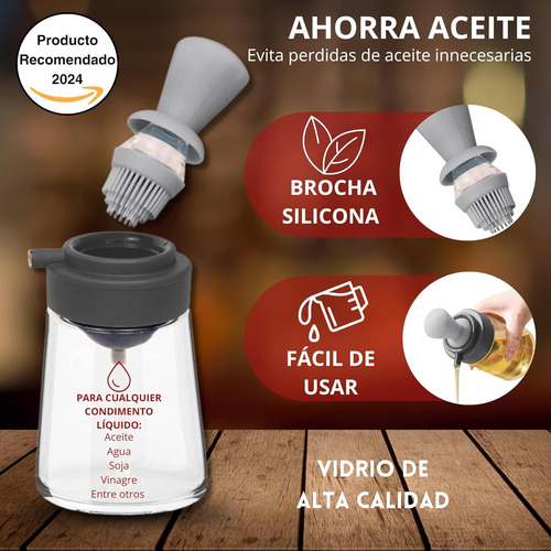 Encimera A Gas Inox Con Chispero Cocina+dispensador De Aceit