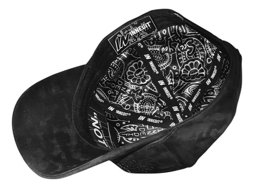 Gorra Innedit Muratravis Muraflvwer, Utopía Crystals Fullset Crystals Black Unica Crystal Black