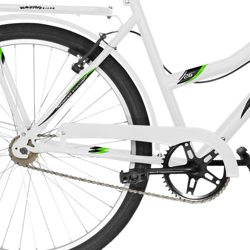 Bicicleta Aro 26 Ultra Bikes Summer Com Cesto Bagageiro