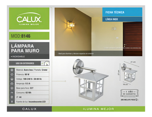 Calux 814/6 60 W