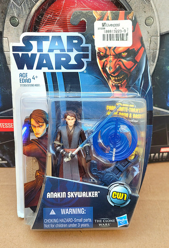 Anakin Skywalker Obi Wan Clone Wars Star Wars Black Series (Usado)