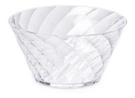 Bowl 26cm Diamond Transparente M5310tr Omada F. Xavi