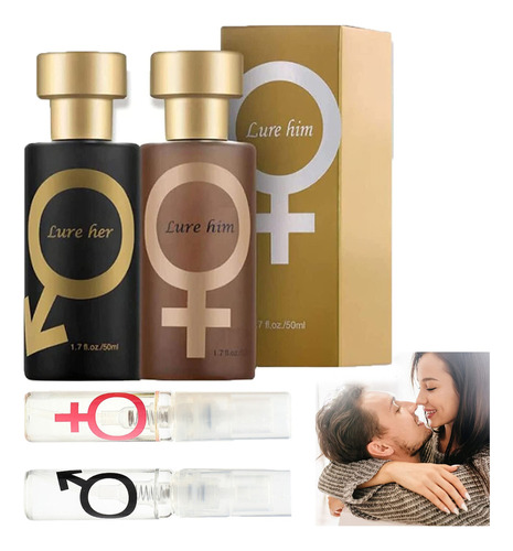 Perfume De Feromonas Golden Lure, Colonia Venom Love For