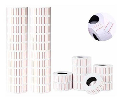 Etiquetas De Precio - 30 Rolls 15000 Pieces Of Label Paper F