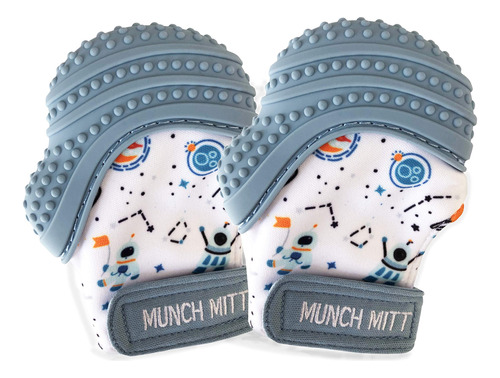 Malarkey Kids Munch Mitt - Paquete De 2 Manoplas De Denticio