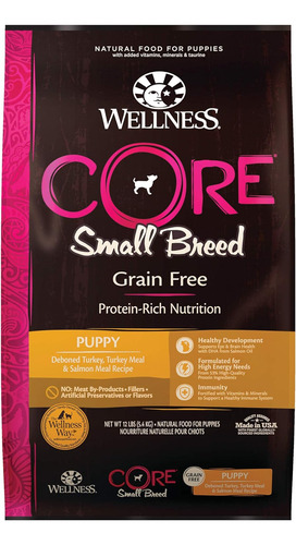 Core Grainfree Highprotein Small Breed Dry Dog Food, Na...