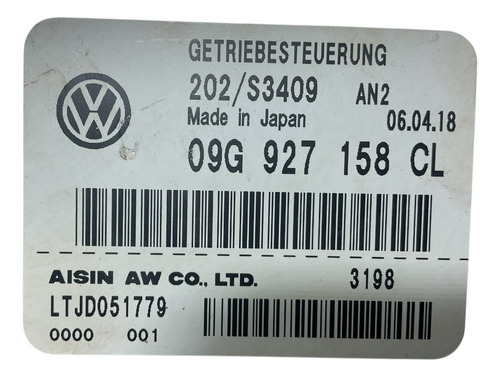 Modulo Cambio Automatico Vw Polo Virtus T Cross Nivus 18/23
