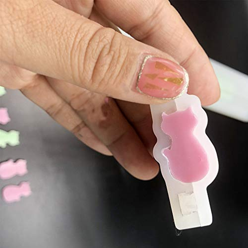 Lindo Molde De Silicona Tubo De Gato Jabón Y Velas